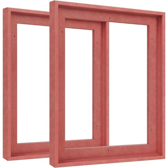 Stylish Floating Frame11x14 Canvas Oil Paintings,  Canvas Frames (Red) (4164) - Picture 1 of 9